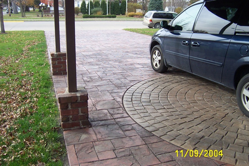 Stamped Concrete Davenport, Blue Grass, Bettendorf, Muscatine, Clinton